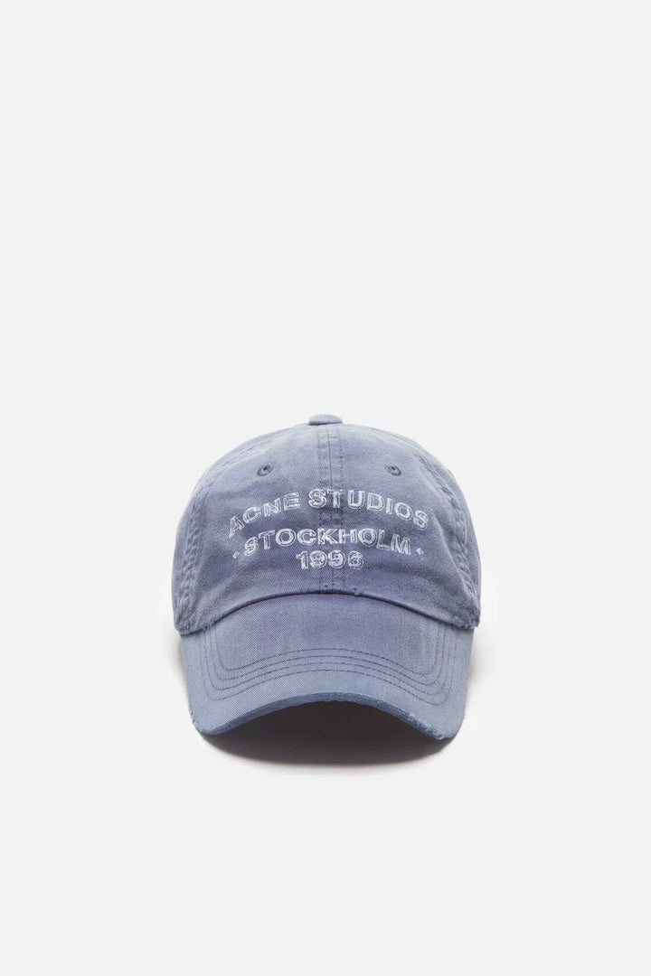 Washed Logo Cap Navy