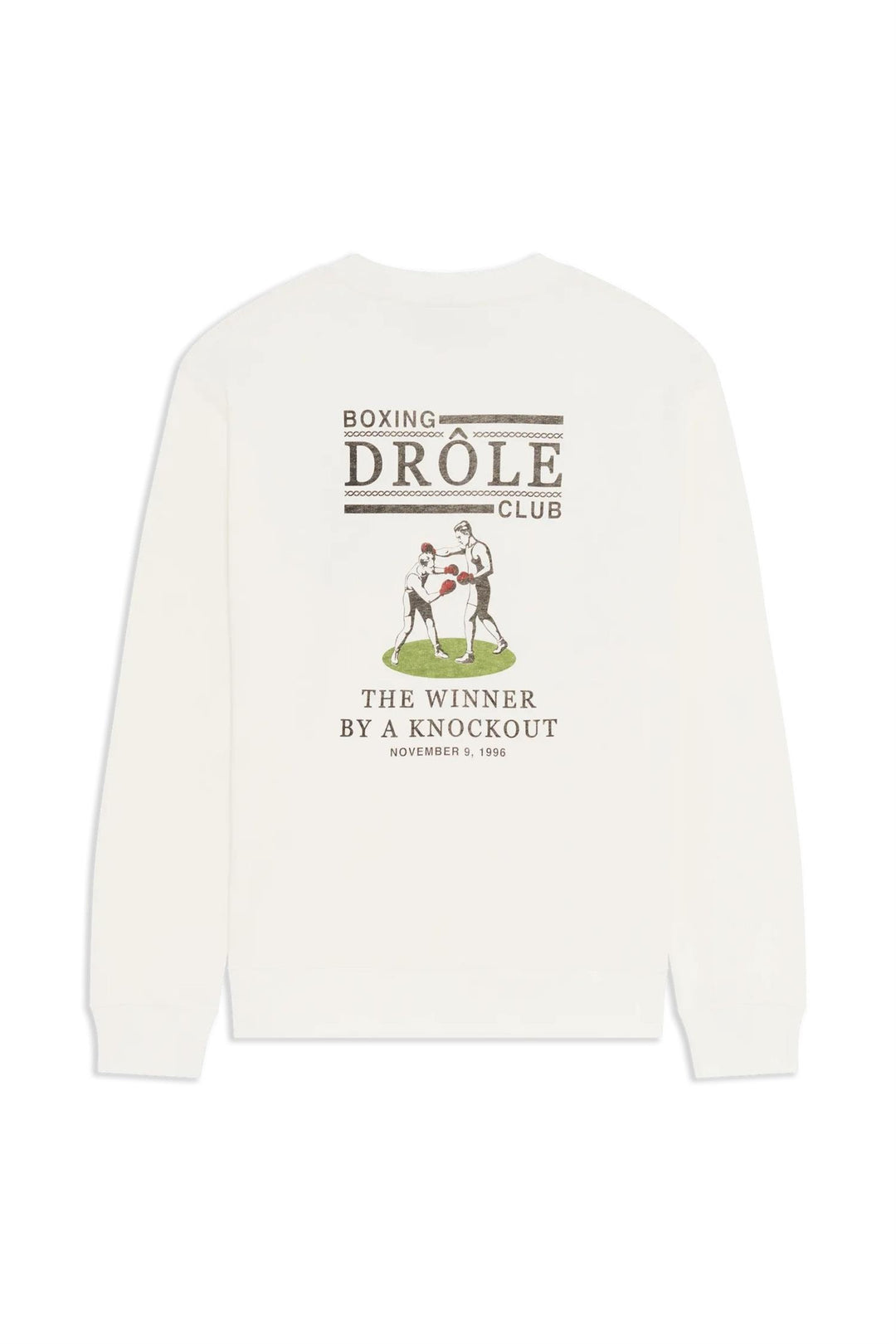 Drôle Boxers Sweatshirt Offwhite