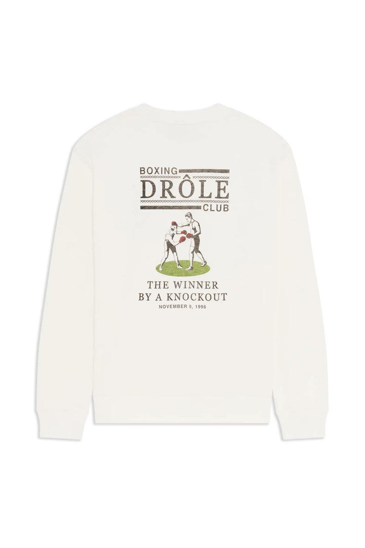 Drôle Boxers Sweatshirt Offwhite