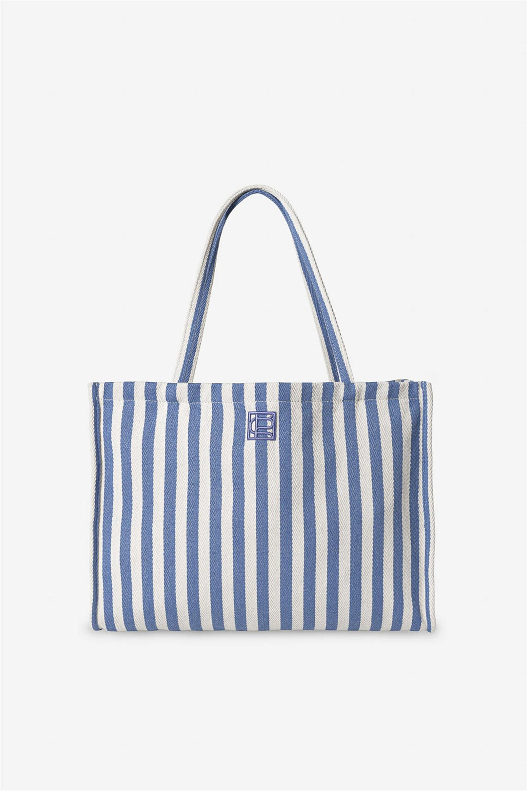 Ivy Tote Bag Blue Stripe