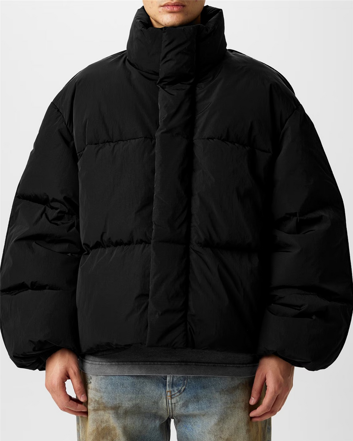 Down Puffer Jacket Anthracite/Black