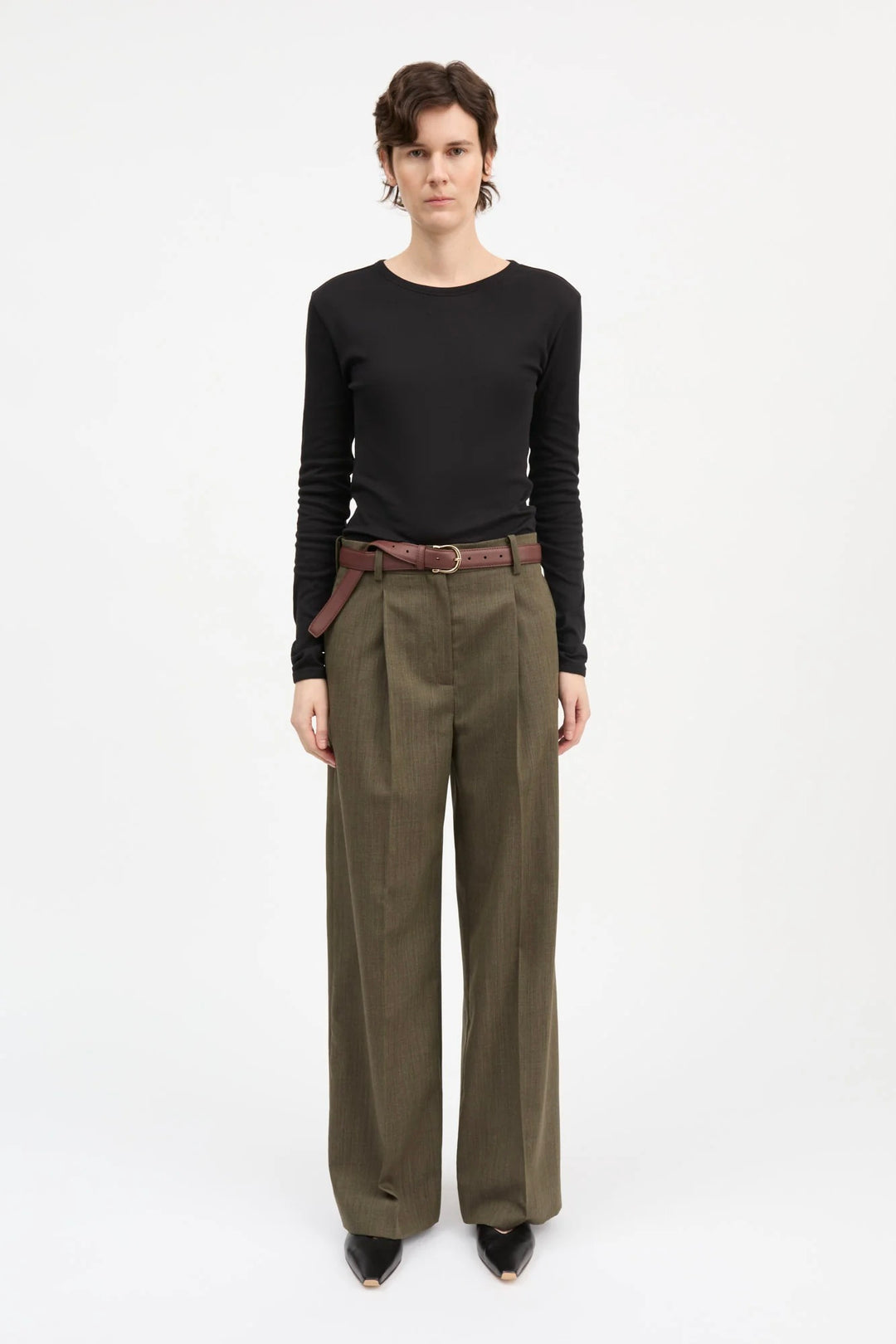 Thom Trouser Green Branch