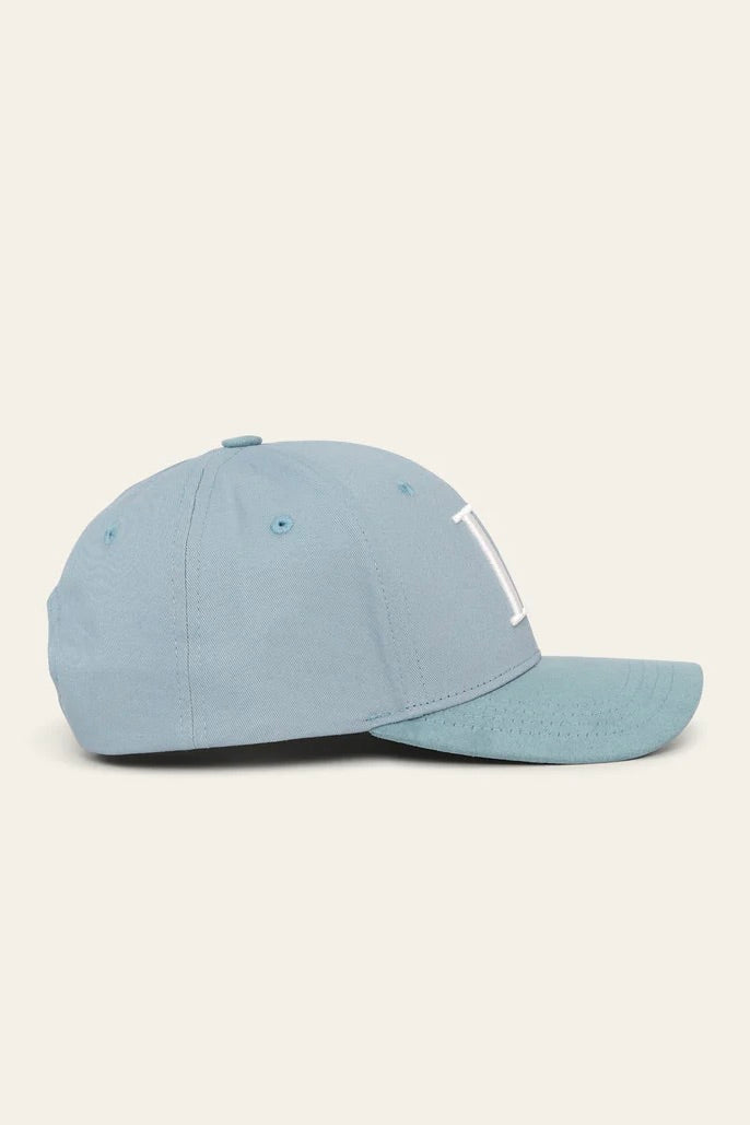 Baseball Cap Suede II Faded Denim Blue