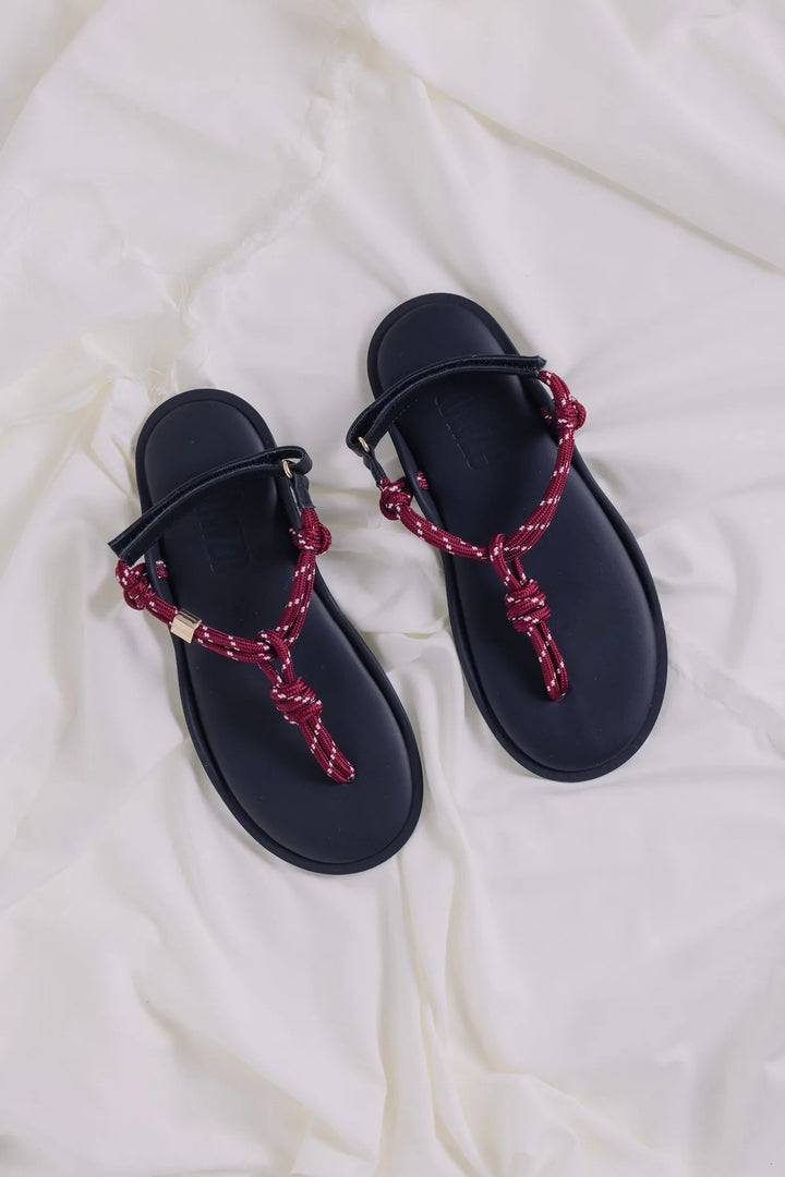 Flò Rope Sandal Bordeaux