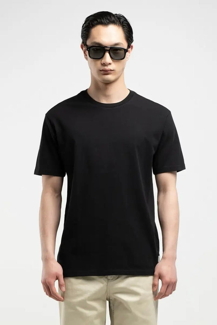 Sartoriale Crew-Neck Jersey Tshirt Black