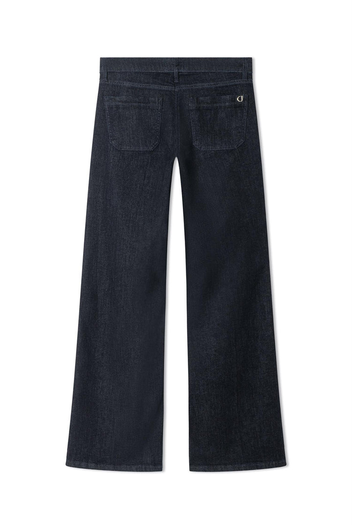 Tess Wide Leg Modern Rinsed