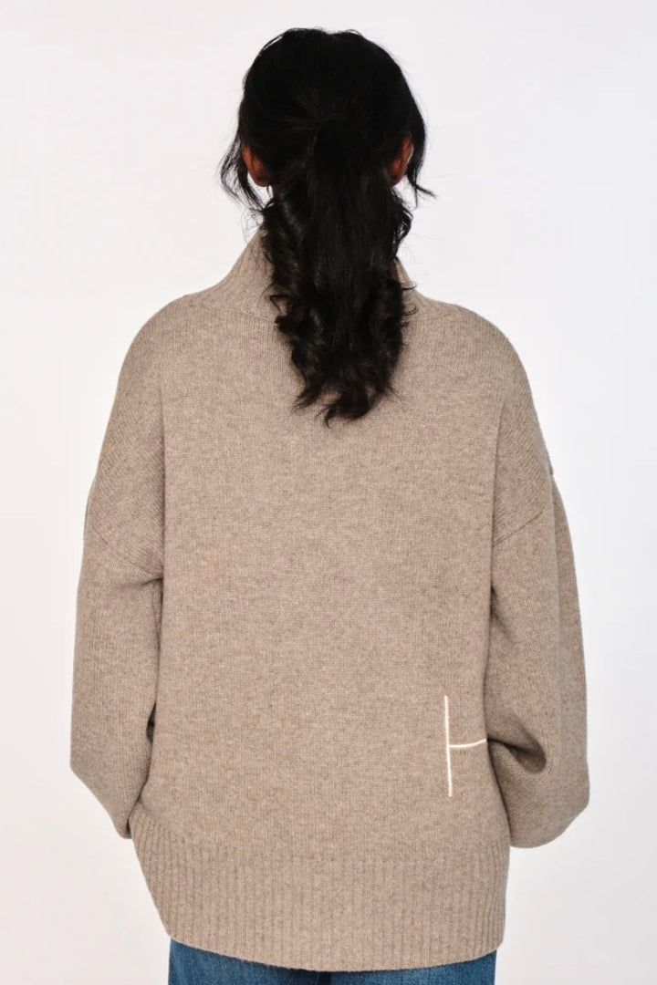 Gianna Sweater Light Brown Melange