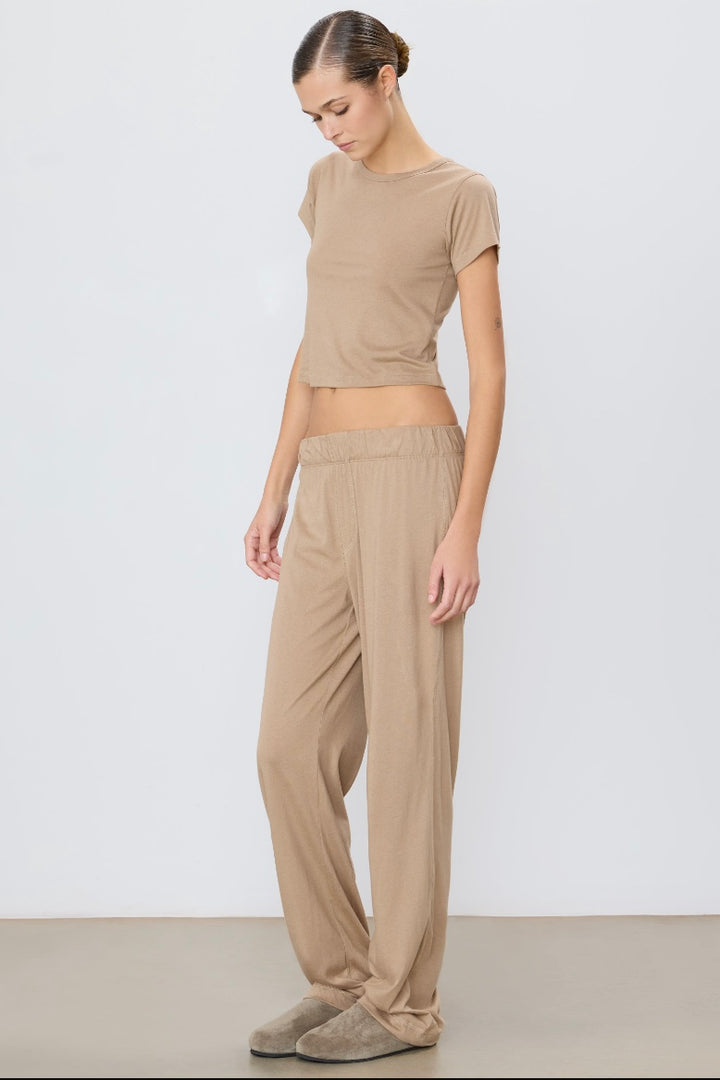 ETERNE Lounge Pant Taupe Beige - Dale