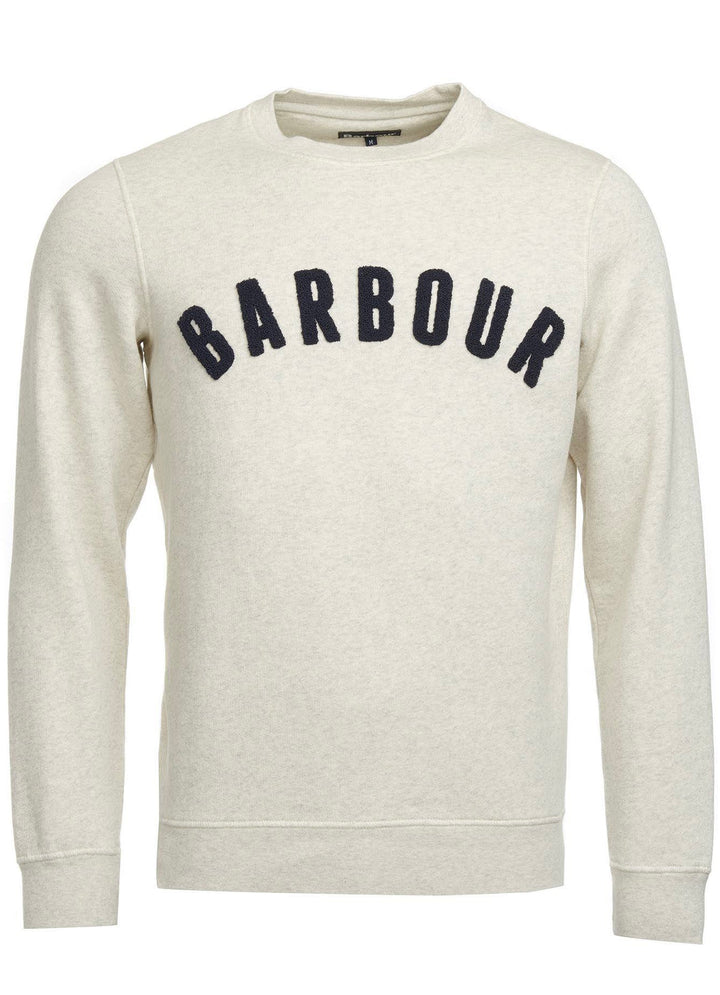 Prep Logo Sweatshirt Ecru Marl