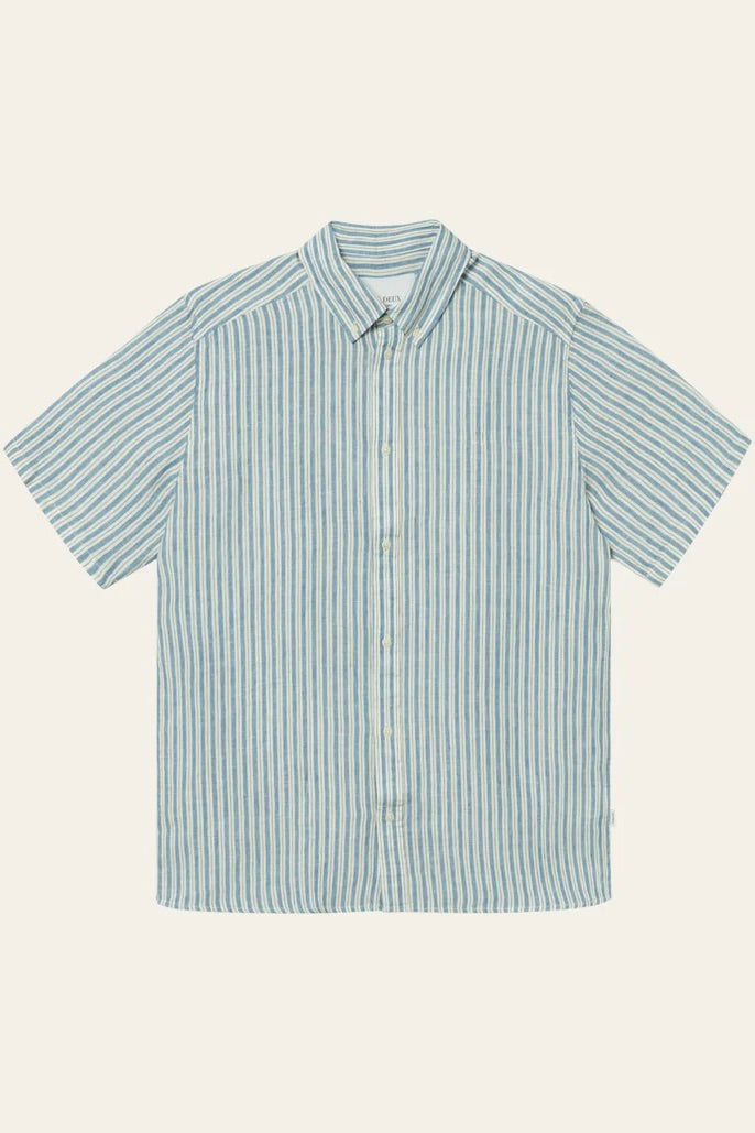 LES DEUX - Kris Linen SS Shirt - Dale