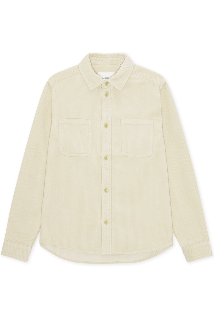 Corduroy Overshirt Ivory