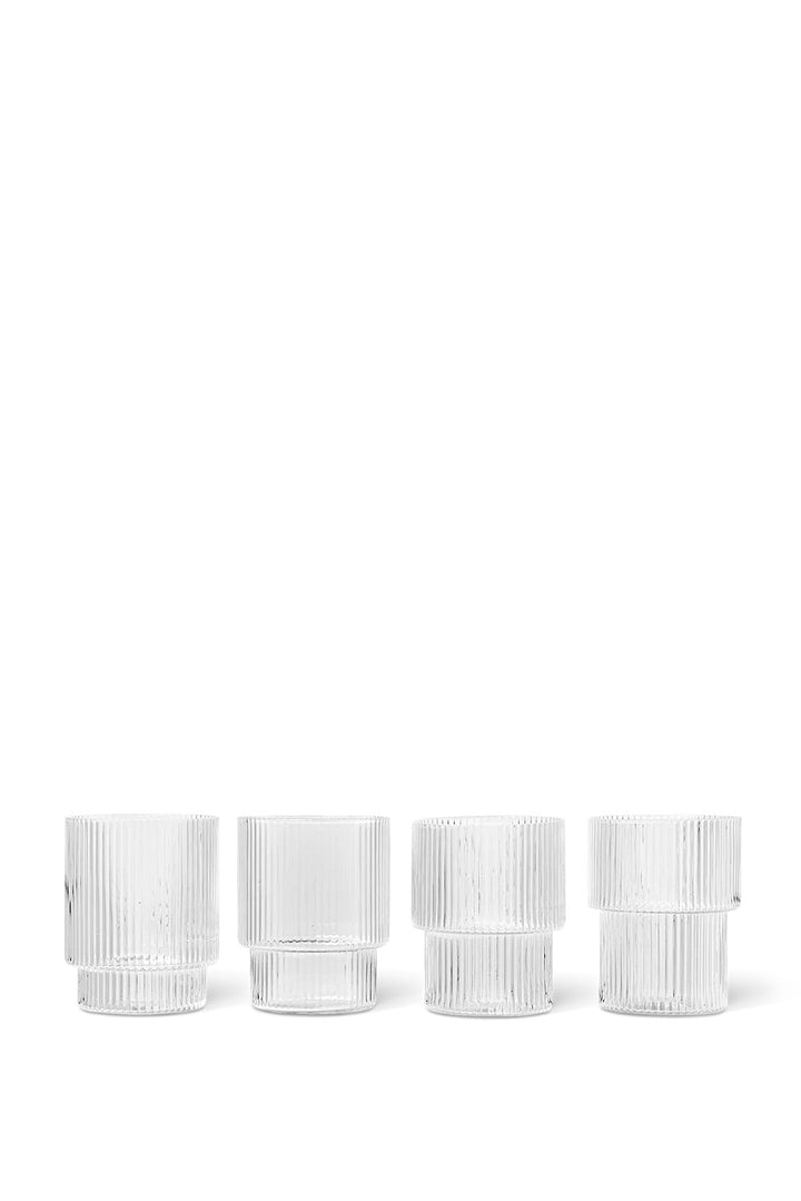 Ripple Glass - 4 pack