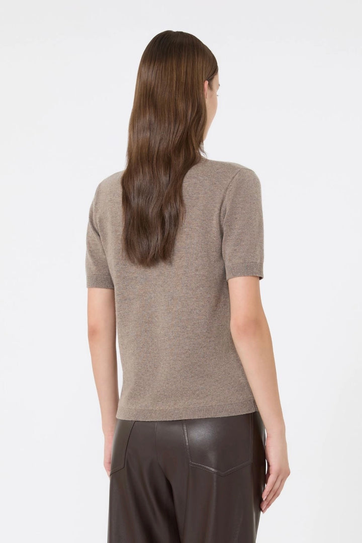 Regular Wool and Cashmere Sweater Natural