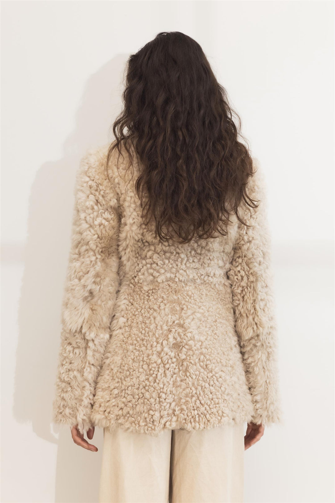Freya Shearling Jacket Cream