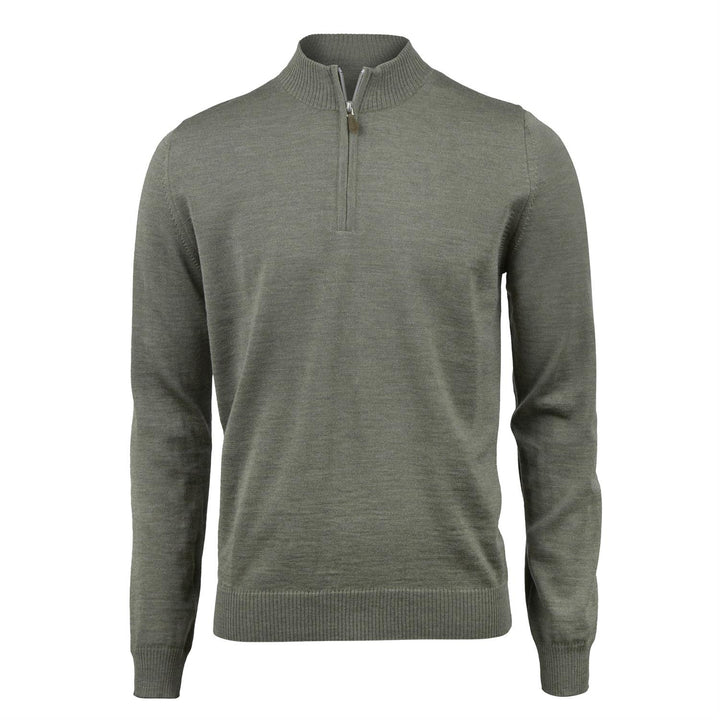 MERINO WOOL HALF ZIP