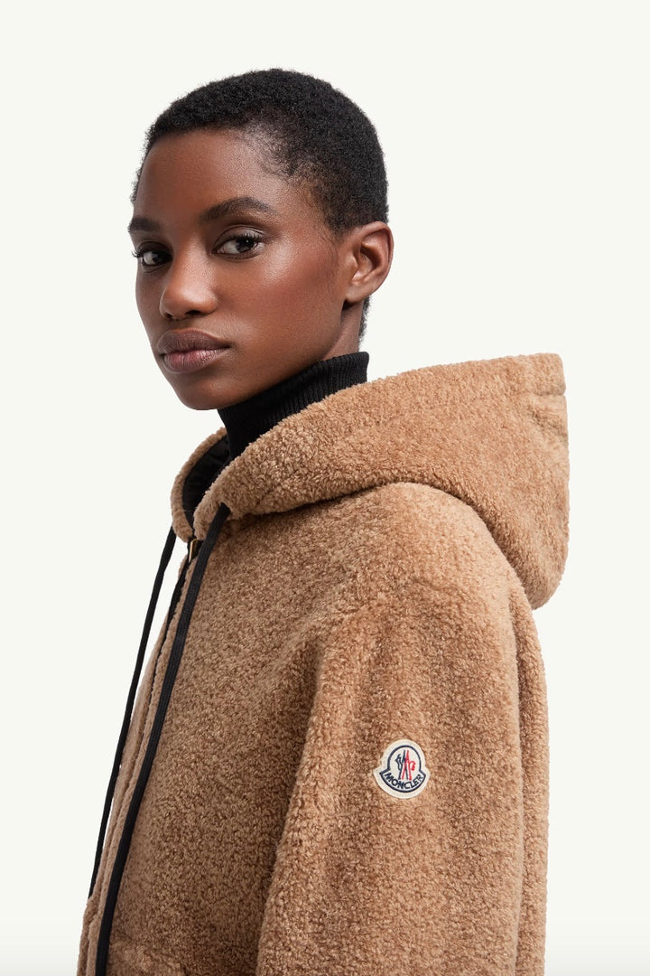 MONCLER Reversible Padded Hoodie Brown - Dale