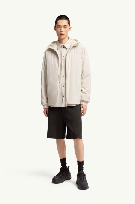 Trelatete Hooded Down Jacket Light Beige