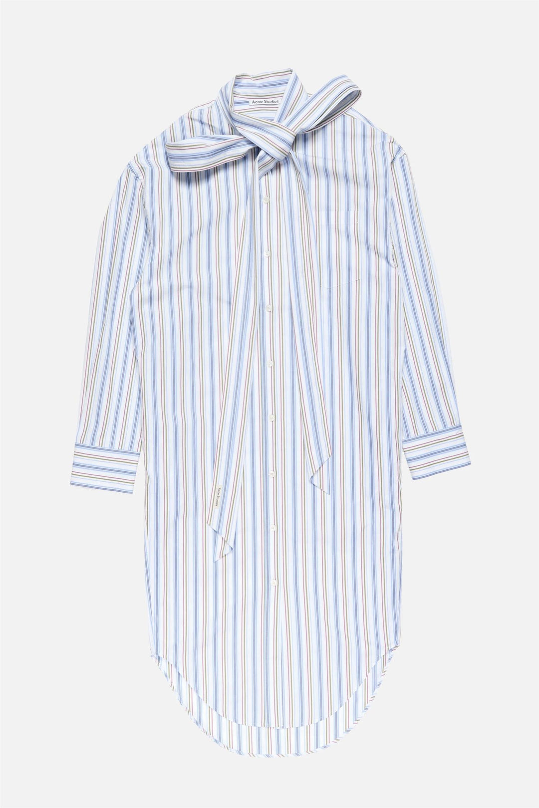 ACNE STUDIOS Striped Shirt Dress - Dale