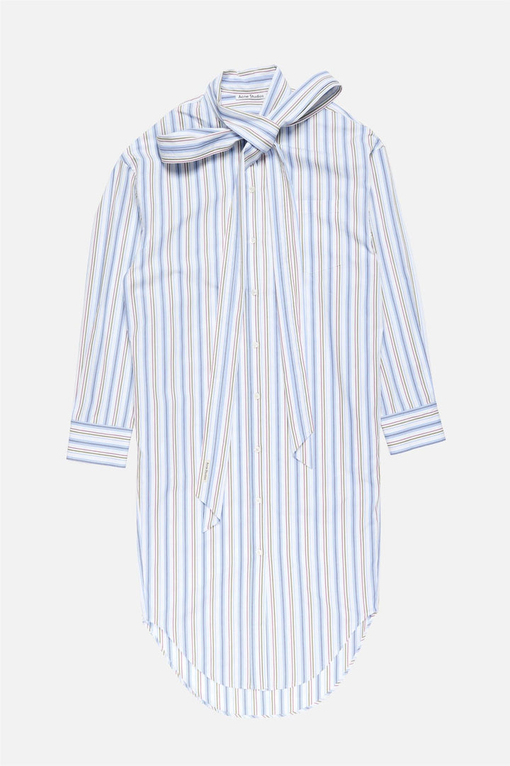 ACNE STUDIOS Striped Shirt Dress - Dale