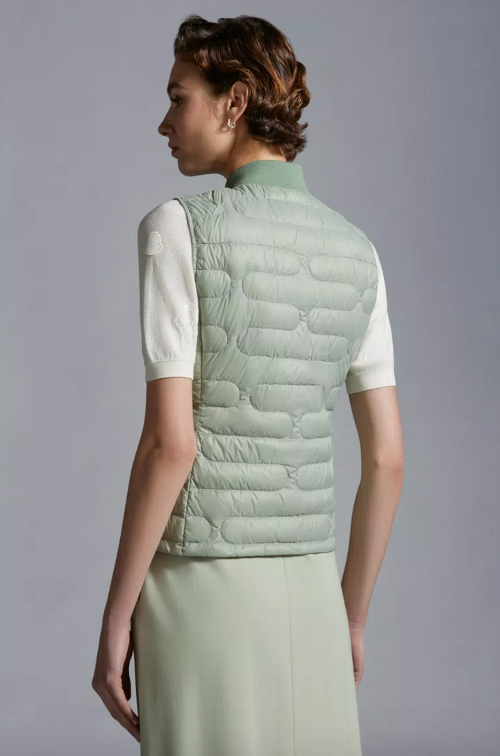 Perille Vest Pale Green