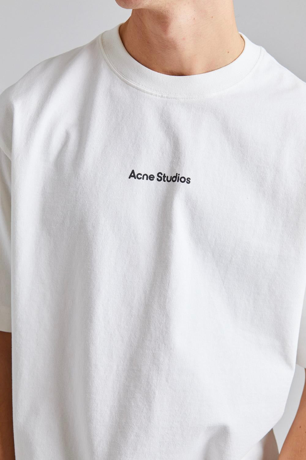 T-Shirt Stamp Logo Relaxed Fit Optic White