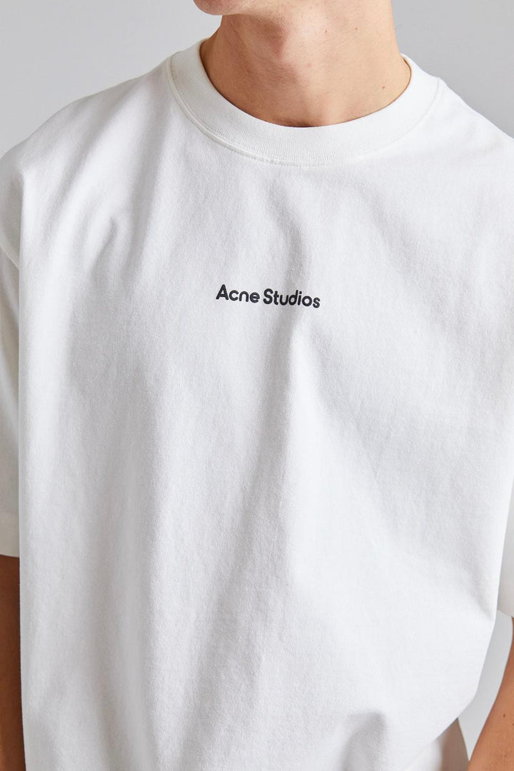 T-Shirt Stamp Logo Relaxed Fit Optic White