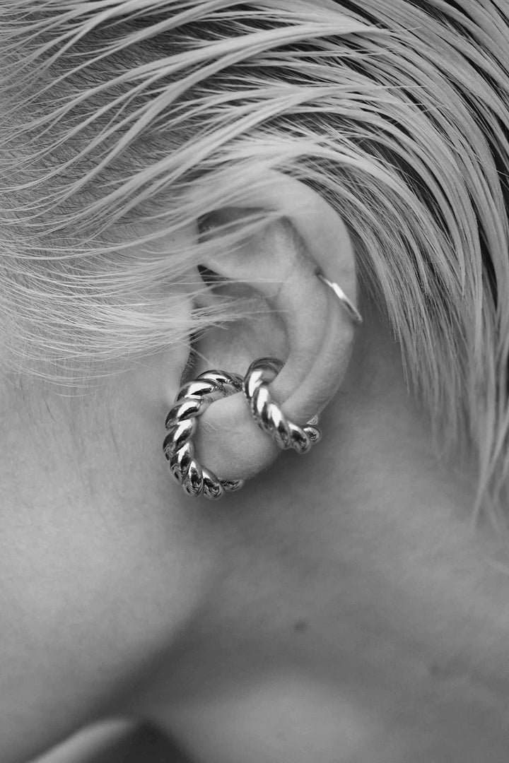 Impasto single Ear cuff 20mm