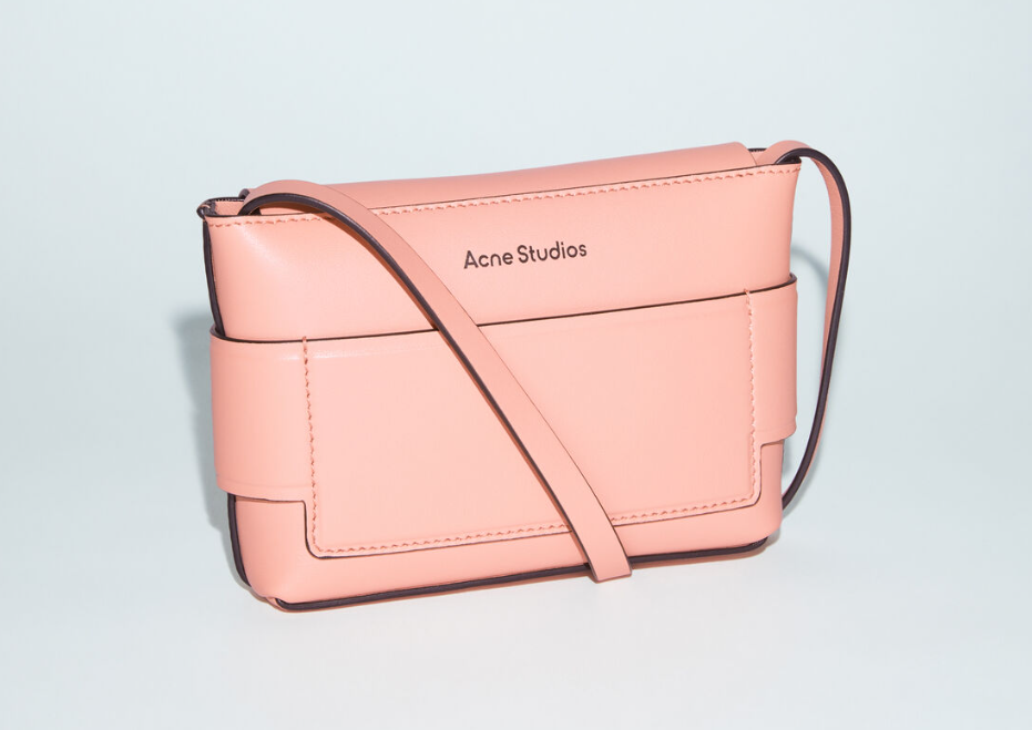 MUSUBI CROSSBODY WALLET SALMON PINK