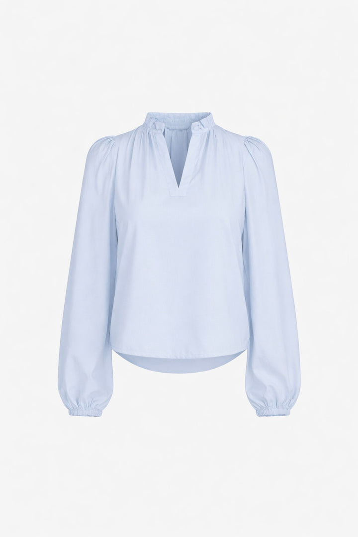 Infinity Blouse Light Blue