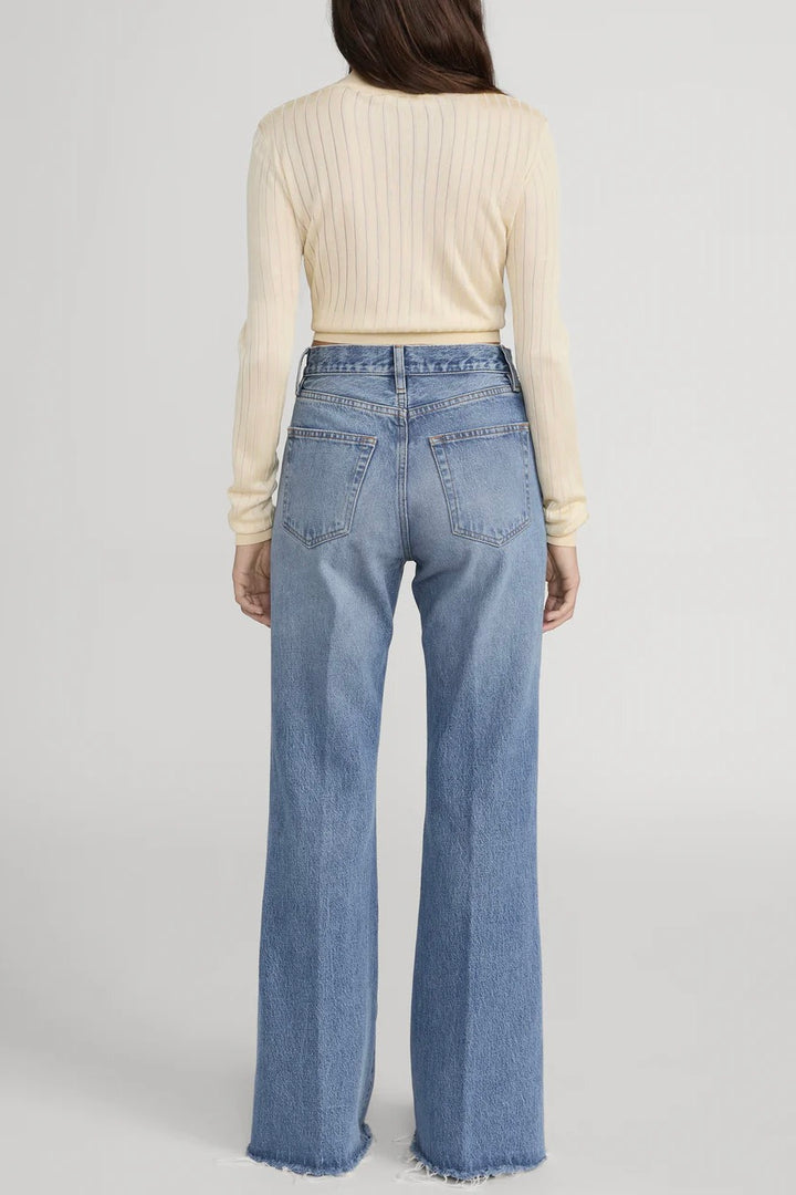 The Lax Jeans Numeral Raw Fray