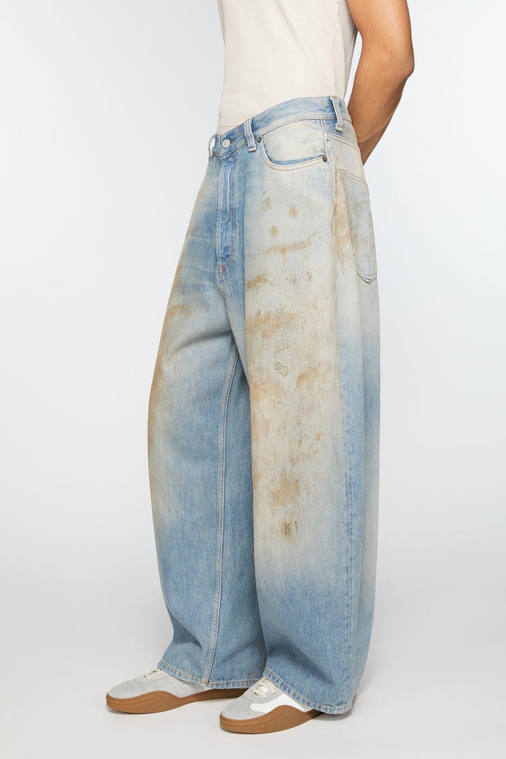 Super Baggy Fit Jeans 2023 Mid Blue