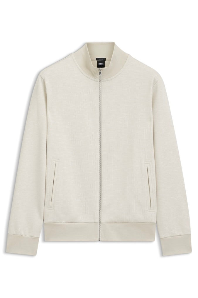 C-Siza Pullover Zip Open White