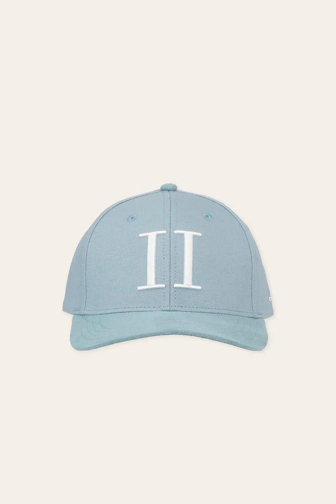 Baseball Cap Suede II Faded Denim Blue