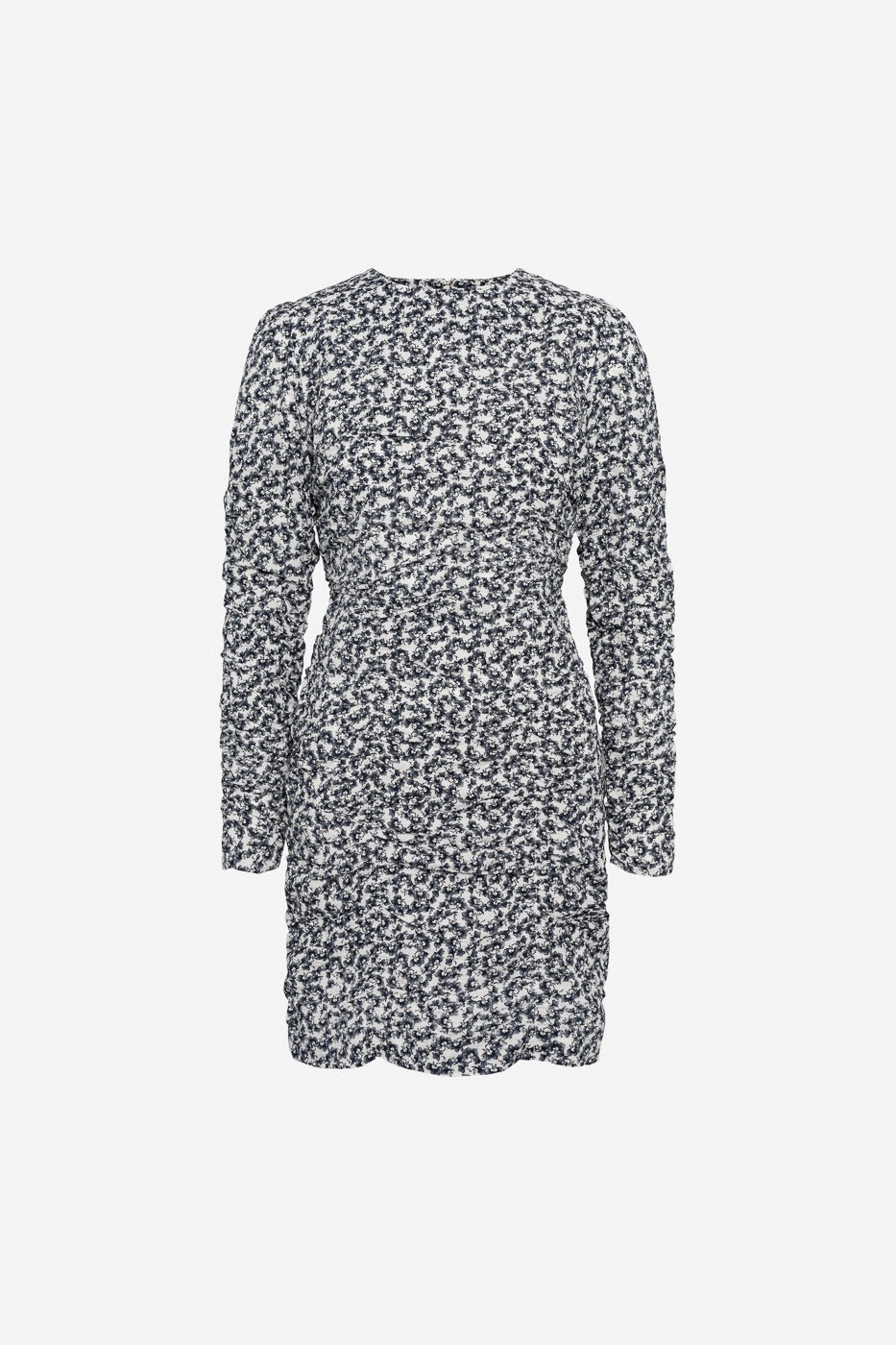 Alessia Dress Navy Rosehip Print