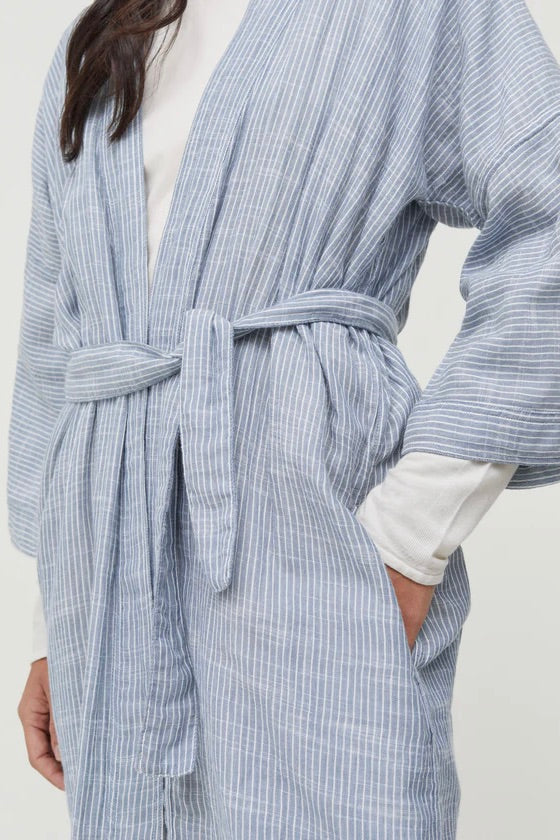 Bathrobe Striped