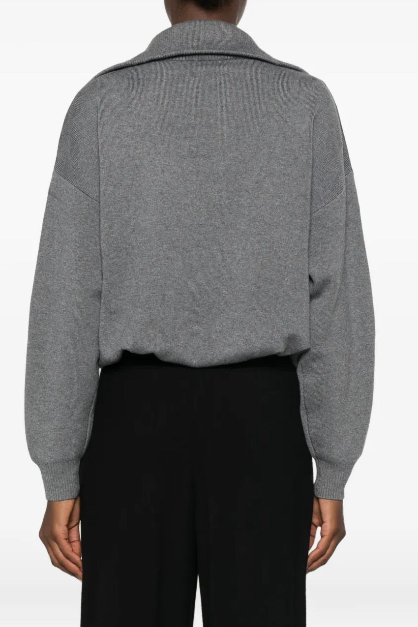 Maglia Grigio Long Sleeve Sweater