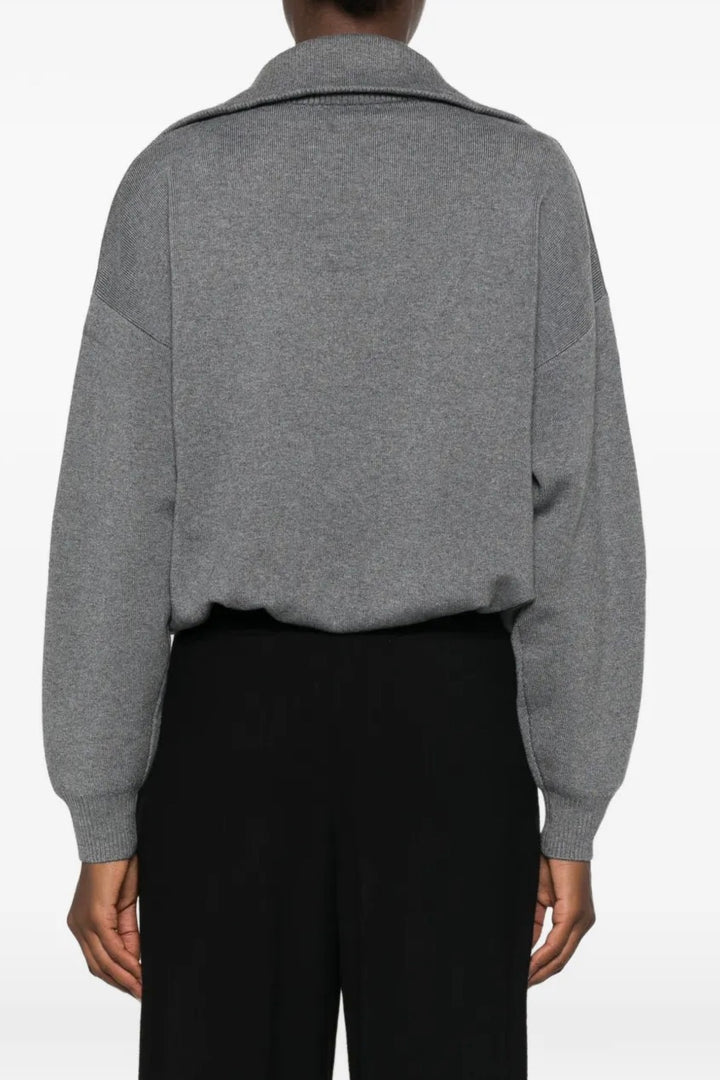 Maglia Grigio Long Sleeve Sweater