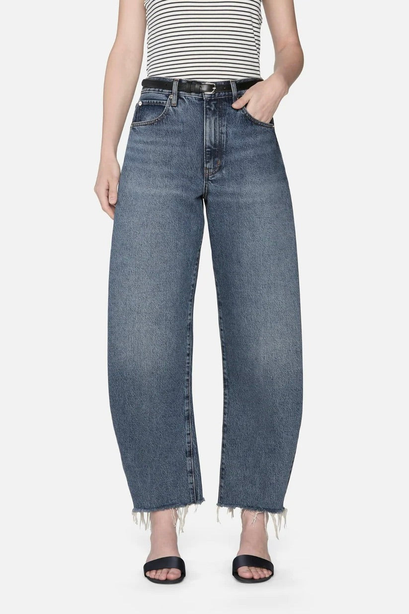 FRAME The Bubble Crop Rapture Raw Fray - Dale