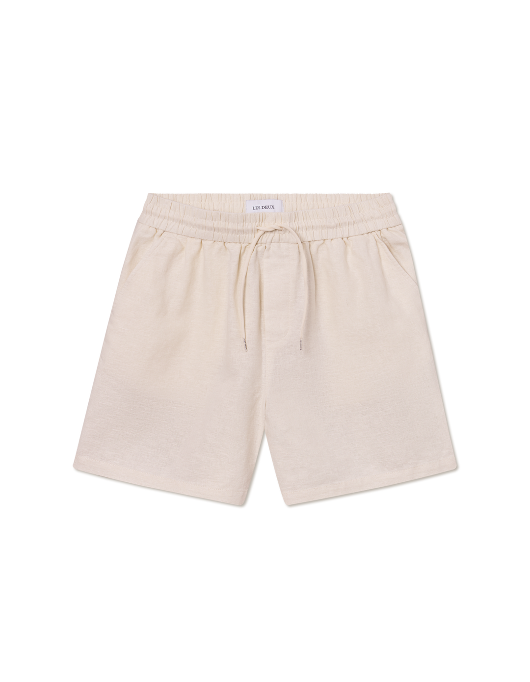 LES DEUX Otto Linen Shorts Ivory - Dale