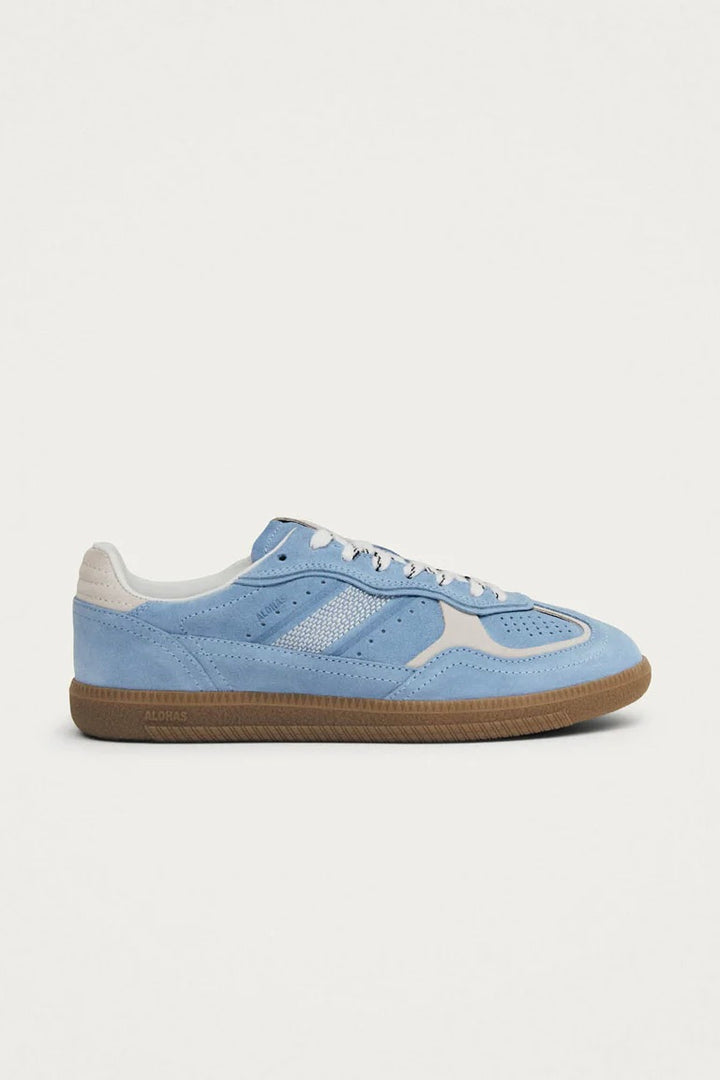 Tb.490 Rife Cornflower Blue Cream Leather Sneakers