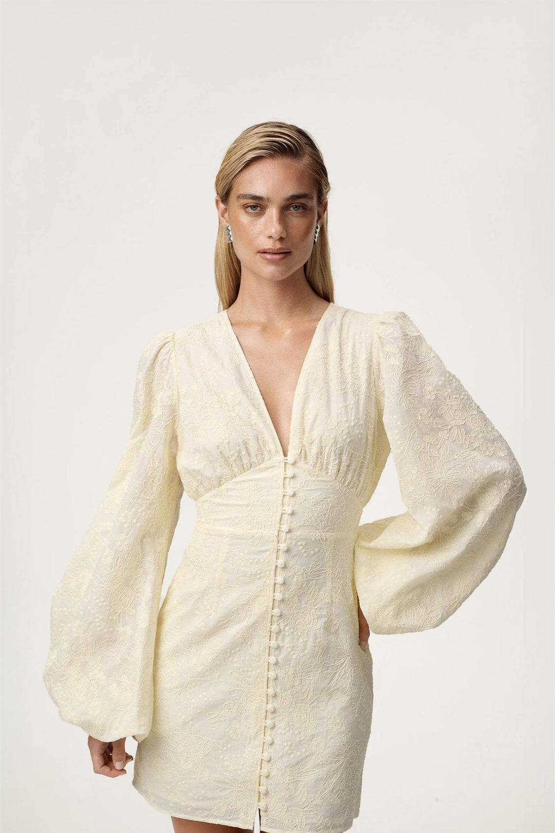 Florence Dress Light Yellow