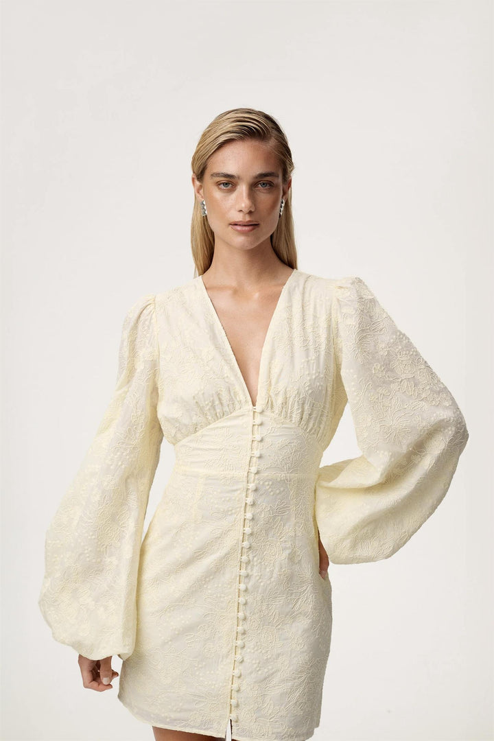 Florence Dress Light Yellow
