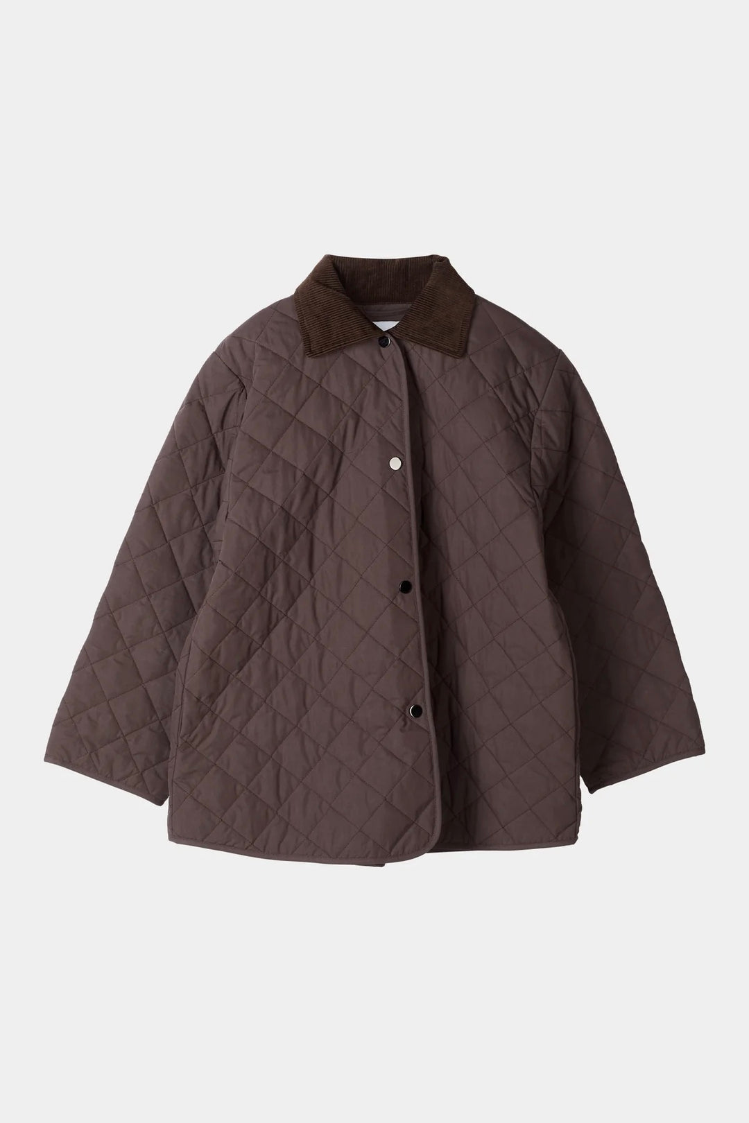 Sabria Quilted Jacket Coffee