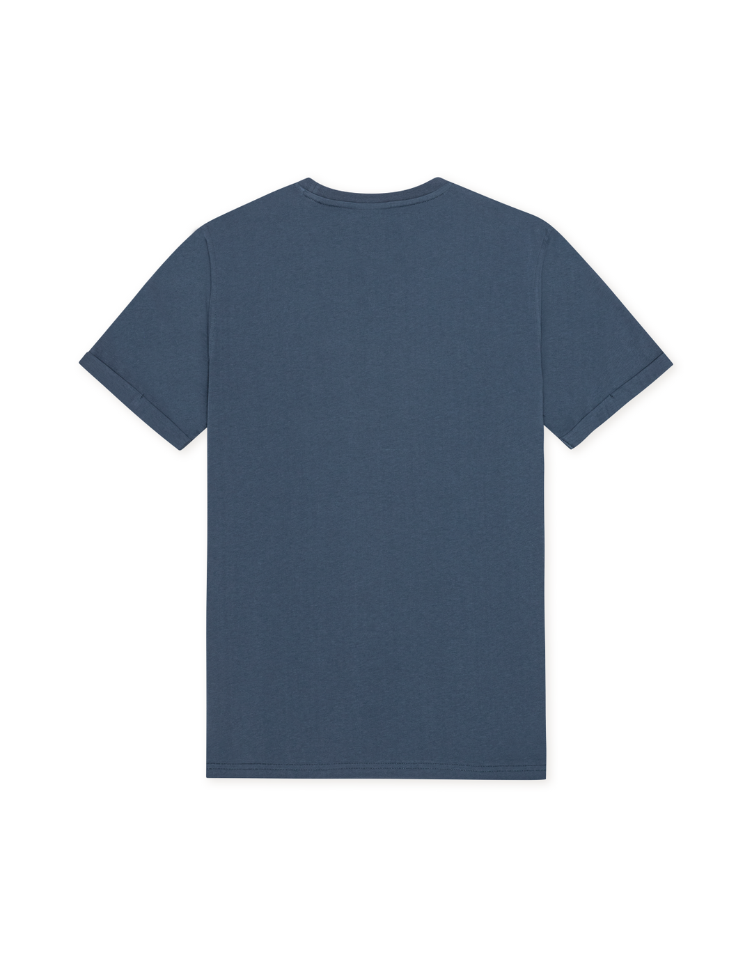 LES DEUX Norregaard Contrast T-Shirt Dark Denim Blue - Dale