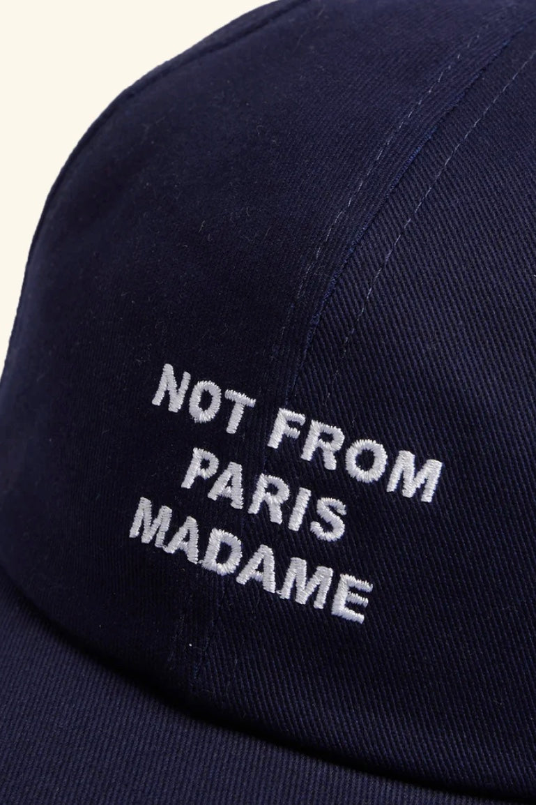 La Casquette Slogan Navy