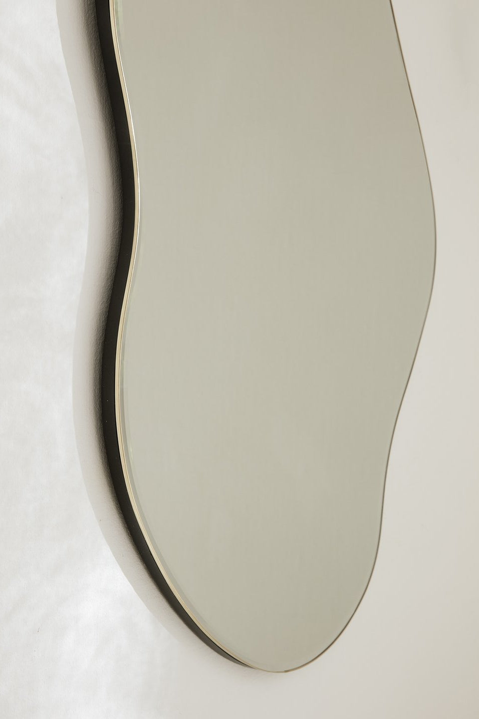 Pond Mirror Large Brass