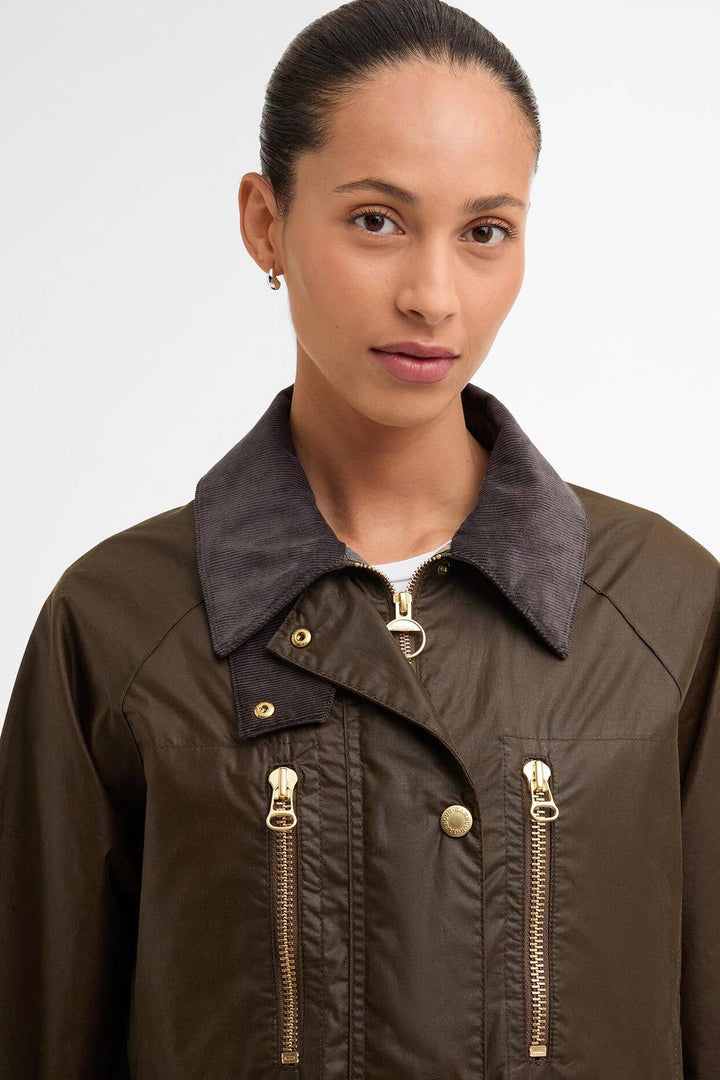 BARBOUR Argill Waxed Jacket Beech/Dress - Dale