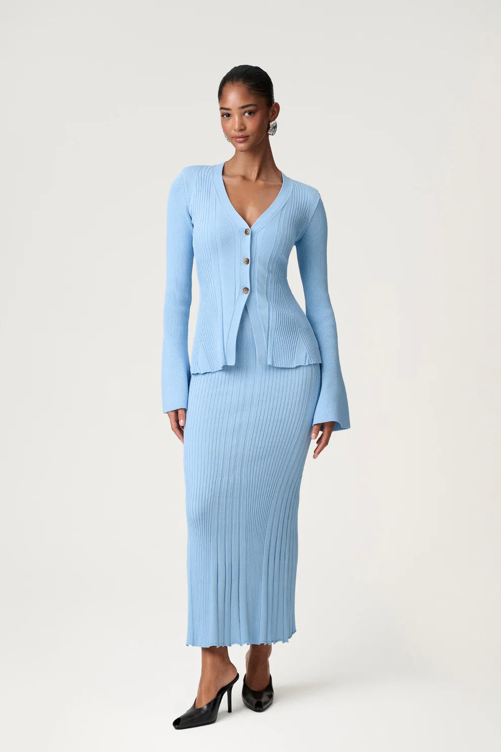 ADOORE Lugo Cardigan Light Blue - Dale