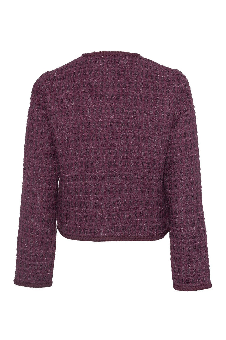 Lily Jacket Burgundy