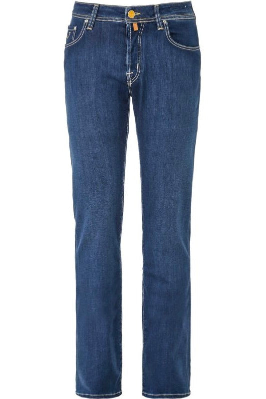 Nick Pant 5 Pkt Slim Fit Mid Blue